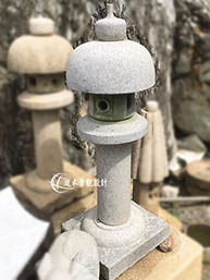 石燈柱/日式石燈(圓弧)-J07